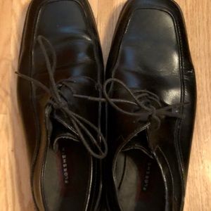 Florshime Men’s Black Dress Shoes